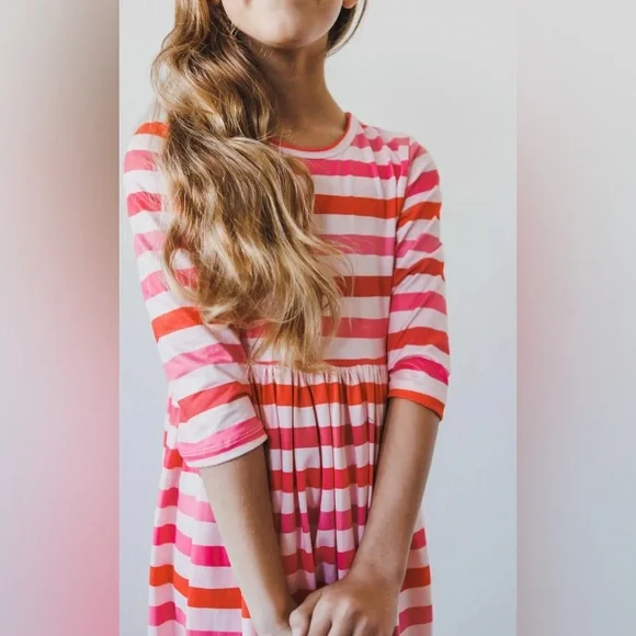 Mila & Rose 2T Girl Valentine’s Day All You Need Is Love Twirl Dress - Picture 14 of 16